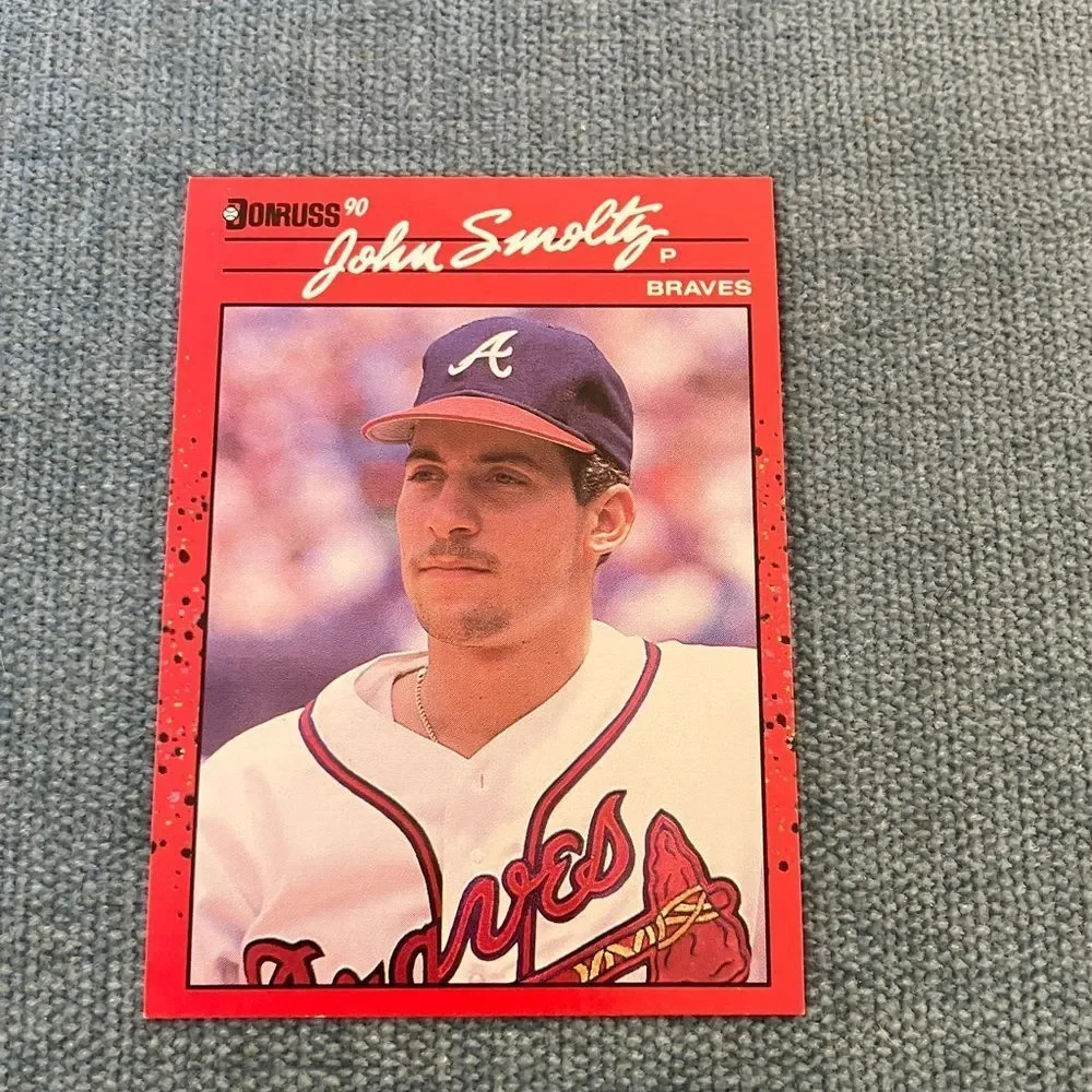 1990 Donruss Atlanta Braves Baseball Card Trading Card